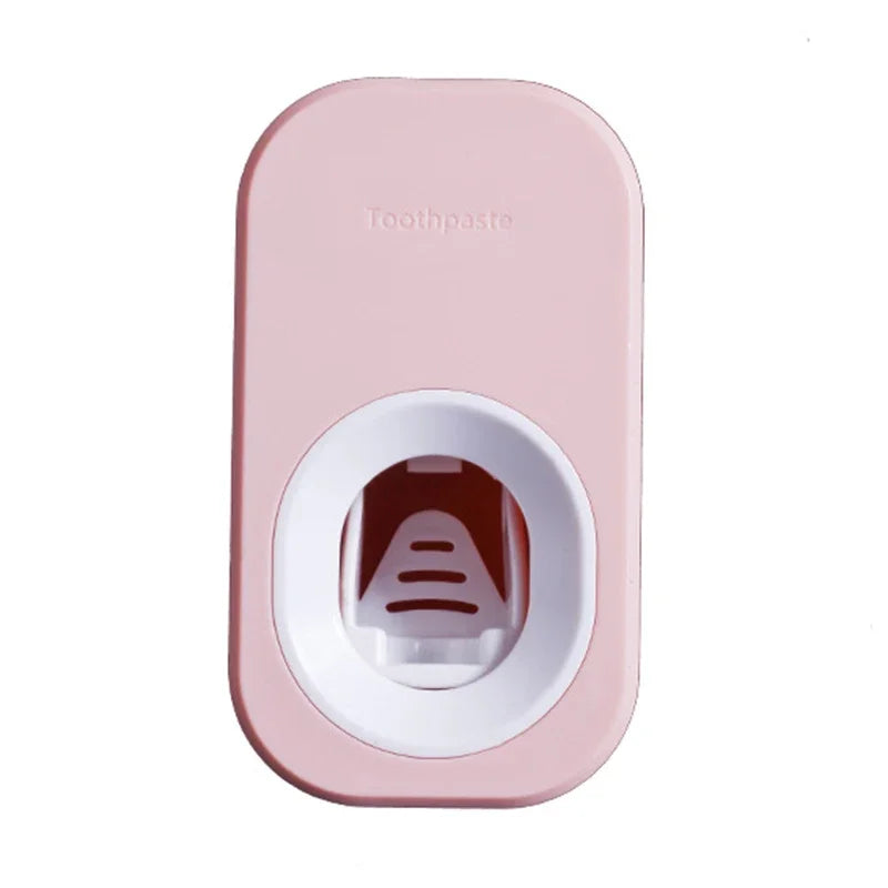 Automatische Tandpasta Dispenser Set - Tandenborstelhouder - Stofvrij Wandrek